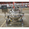 Stainless Steel Fruit Jam Cooking Pot with Mixer Jacketed Kettle